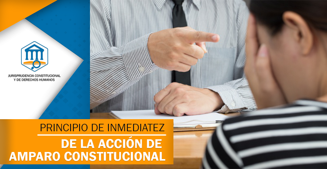 PRINCIPIO DE INMEDIATEZ