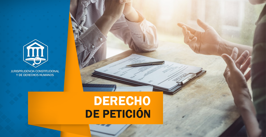 DERECHO DE PETICIÓN