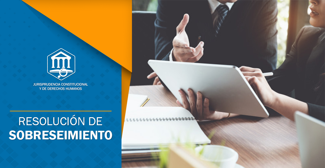 RESOLUCIÓN DE SOBRESEIMIENTO