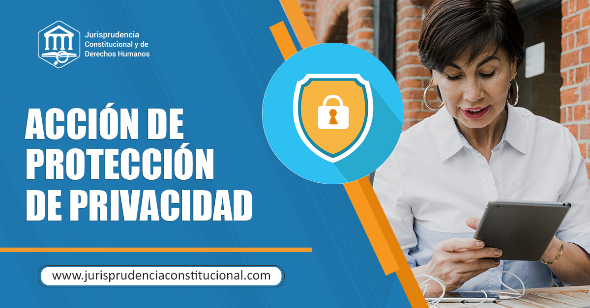 Acción de protección de privacidad